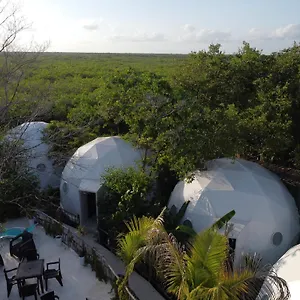 Luxury tent Glamping With Private Mini Pool, Tulum